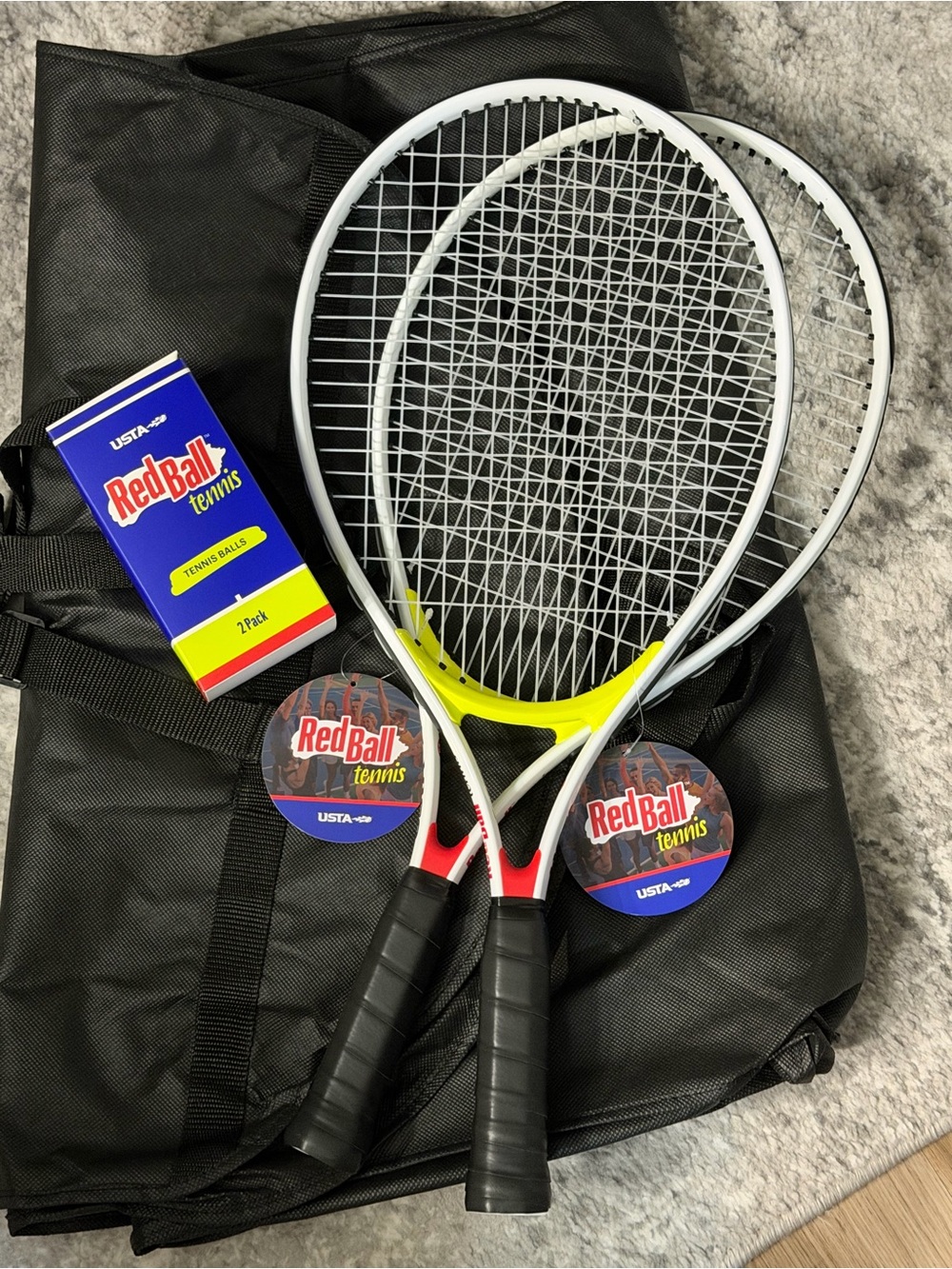 USTA Redball Tennis Racquets and Balls